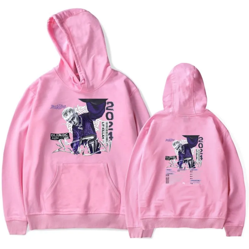 Lit Killah Tour-Sweat à capuche à manches longues pour hommes et femmes, Streetwear à capuche, Sweat-shirt de cosplay unisexe, Merch, 2024