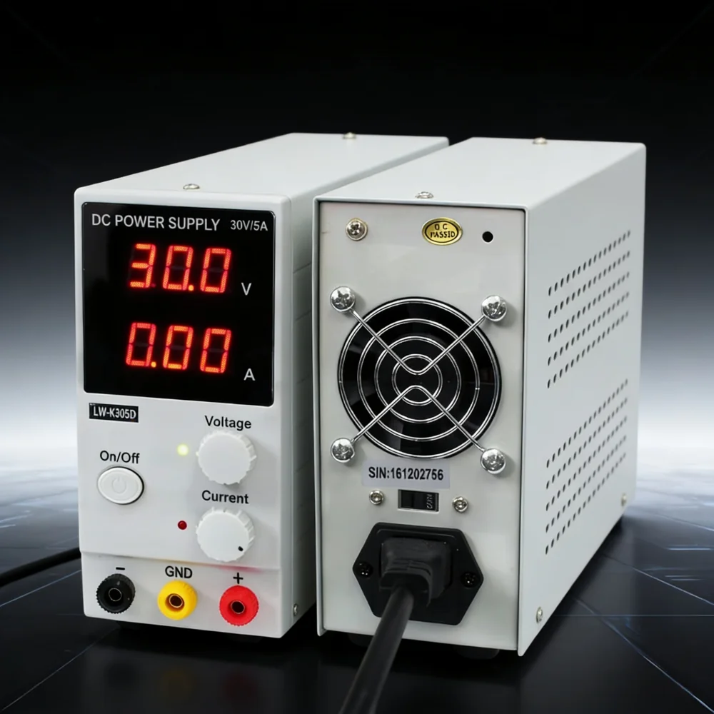 AC110-220V Input Adjustable DC Regulated Power Supply Output Voltage 15V/32V/60V100V for Mobile Phone/Laptop/Computer Repair Lab