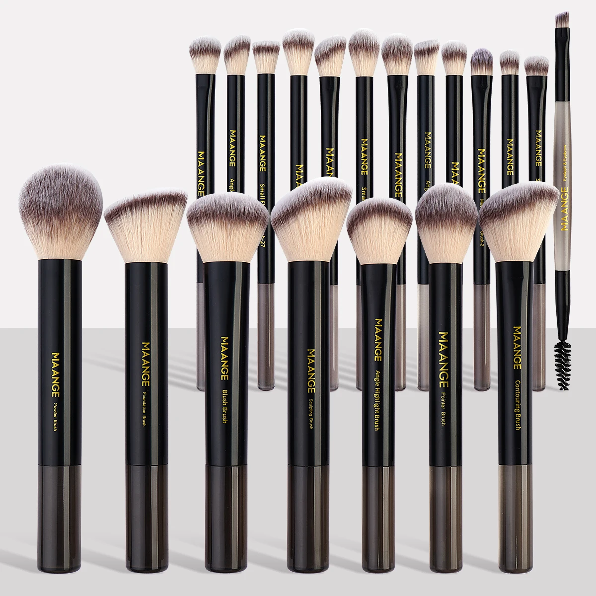 MAANGE Professional Makeup Brush Set 20PCS Soft Detail Foundation Blush Concealer Eyeshadow Brush Skin-friendly Makeup Tools