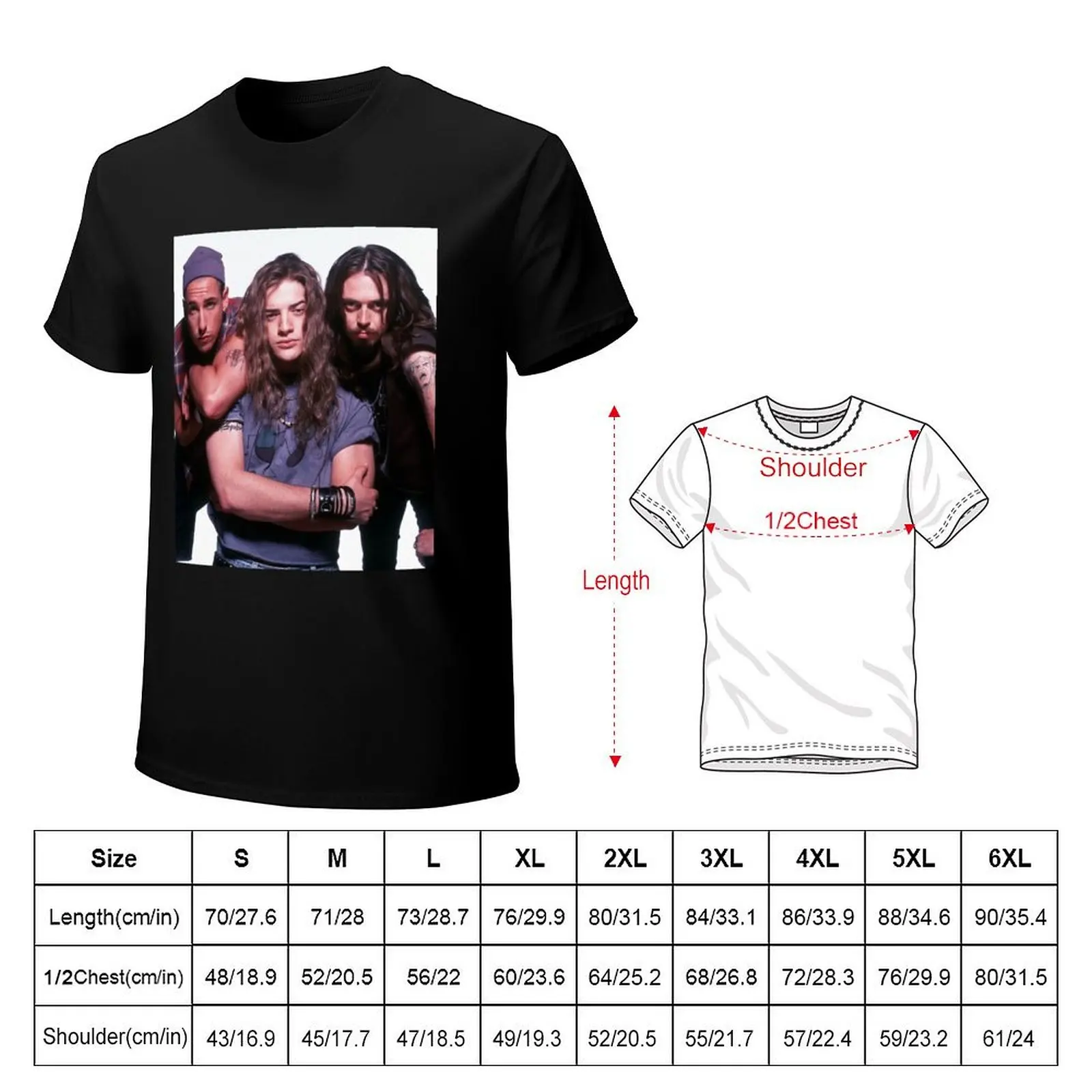 Brendan Fraser, Adam Sandler, Steve Buscemi T-Shirt t shirts for man graphic funny T-Shirt