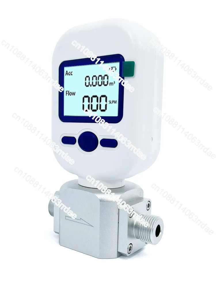 MF5706 Gas Mass Flowmeter MF5712 Nitrogen Oxygen Compressed Air Argon Carbon Dioxide Flowmeter