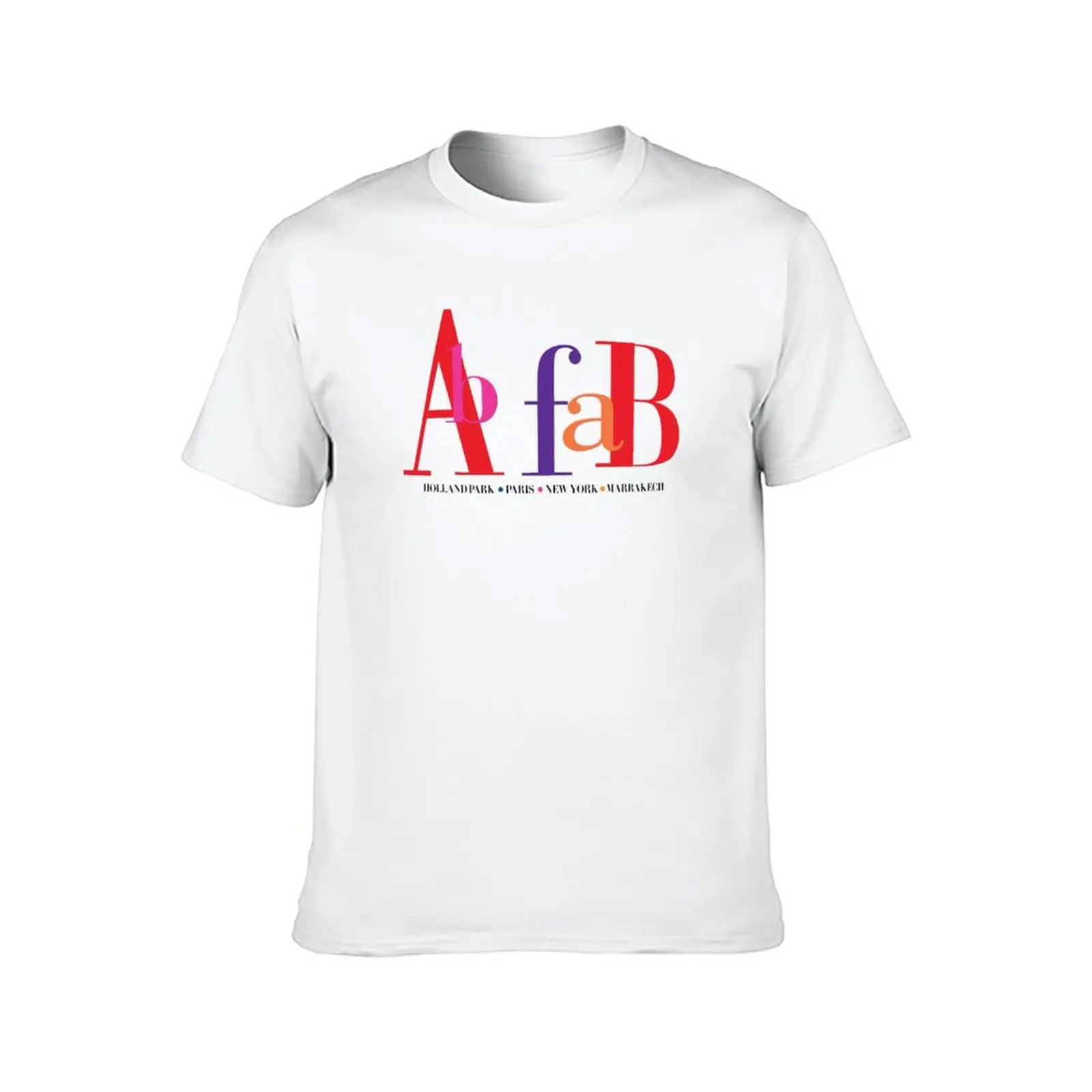 Ab Fab - تي شيرت هولاند بارك تي شيرت للرجال تي شيرت قطن قطن تي شيرت حزمة تي شيرت #2