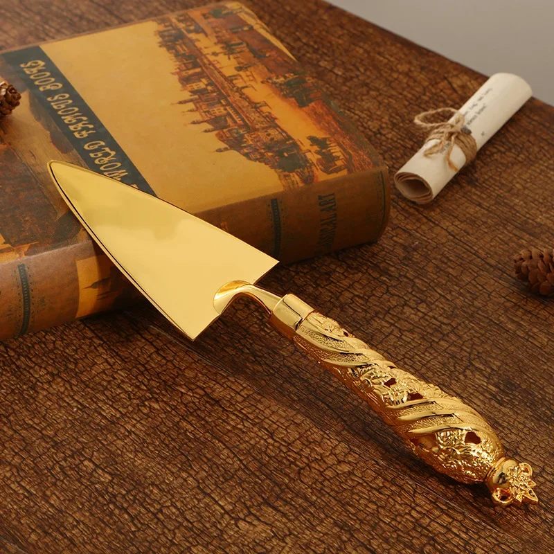 Cake Pizza Knife Shovel Buffet Western Bread Knife Restaurant Banquet Cake  Shovel Two-piece Set