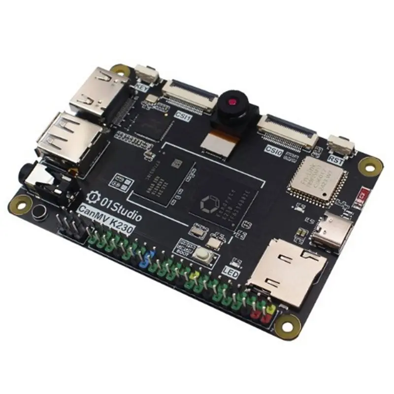 [B24B!】 Canmv K230 AI Development Board Featuring 6TOPS Computing Power Vision Recognition Module With Integrated Camera