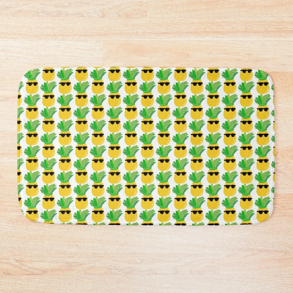 

summer pineapple Bath Mat Carpet Bathroom Bath Room Acessories Mat