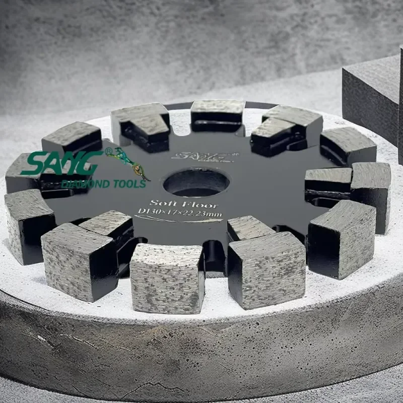 100mm 120mm 125mm 130mm Laser Welded Diamond Saw Blade 17mm Bore for Hard Concrete Grooving Underfloor Heating Cutting Disc