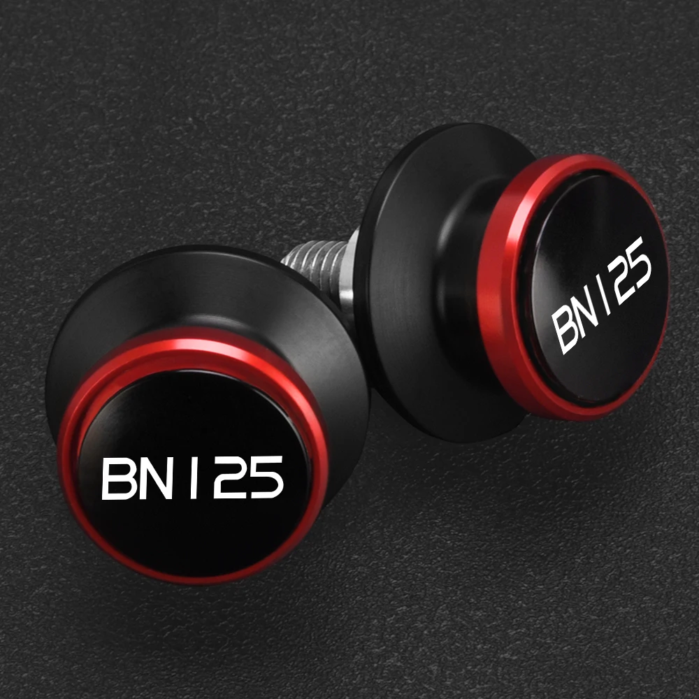 

For Aprilia BN125 BN 125 2018-2020 2021 2022 2023 2024 2025 2026 6MM Motorcycle Accessories Swingarm Spools Stand Screws Sliders