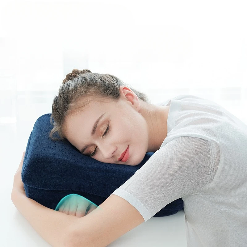 

Latex nap pillow for office lunch break children and students lying on the table sleeping with pillows