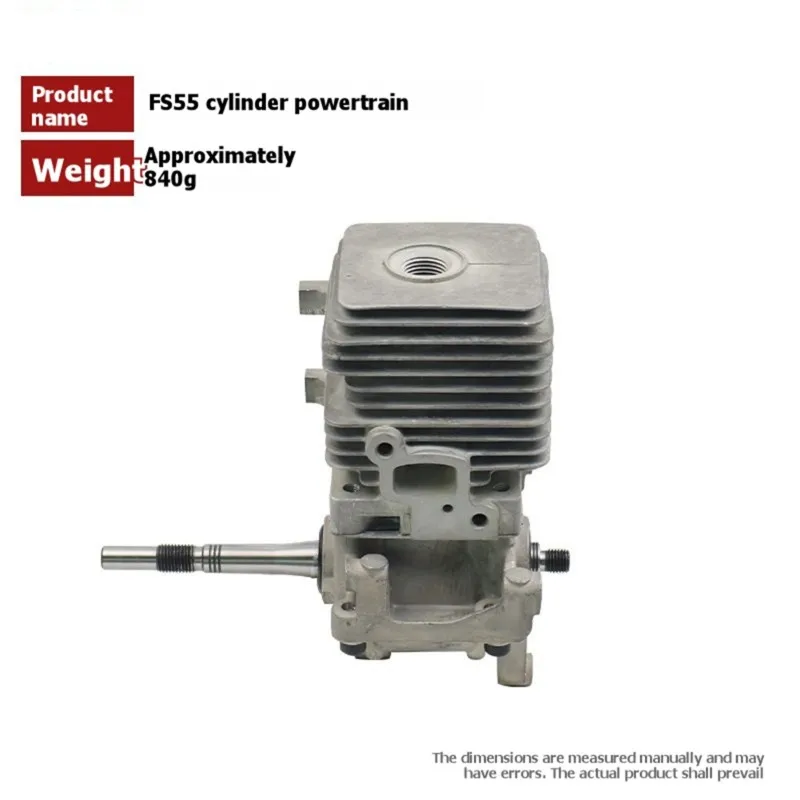 LLCS-For FS55 FS45 HS55 Engine Assembly Cylinder Piston Motor Engine Block Garden Parts Brushcutter Trimmer 41400201202