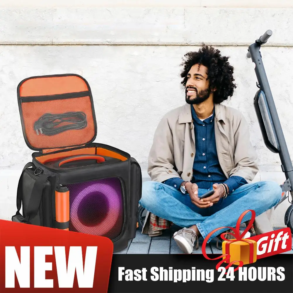 

For JBL Partybox Encore Essential 2 Portable Speaker Tote Bag Protective Case Speaker Dust Case Double-Sided Speaker Storage Bag