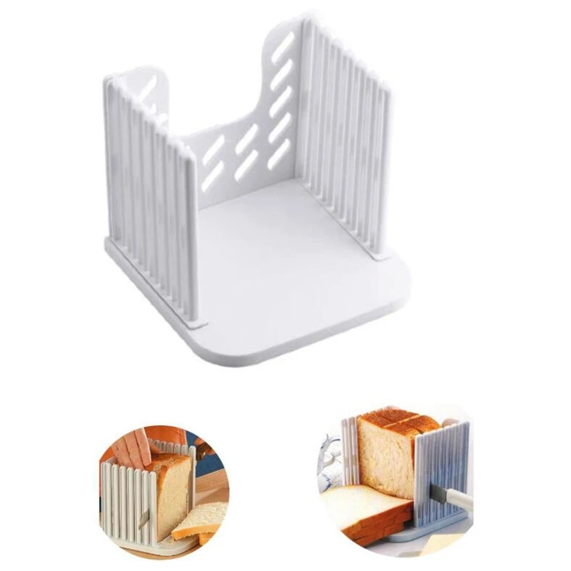 Bread Slicer Toast Slicer Bread Toast Slicer Bagel Loaf Slicer Sandwich Maker Toast Slicing Machine Folding Bread-Cutter