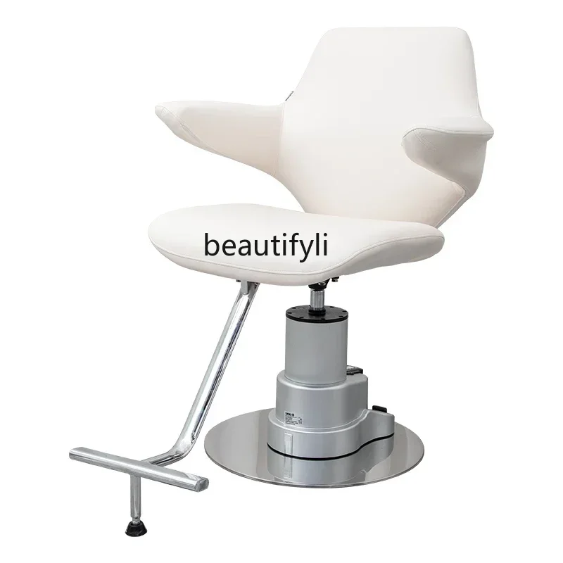 

ls 04Electric Lifting Barber Chair Hairdressing Shop Hair Cutting Perm Beauty Salon Chair