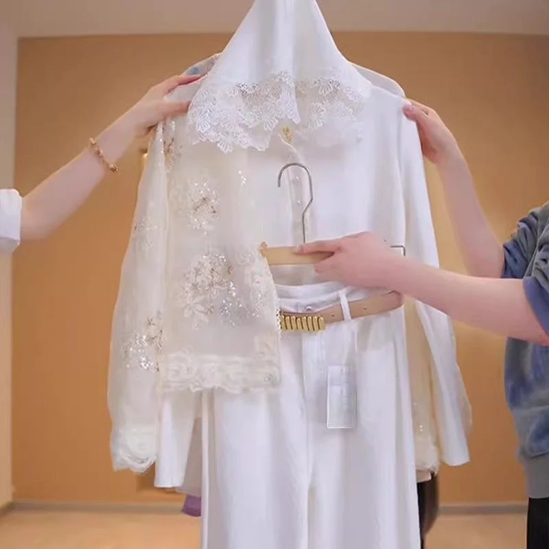 New Chinese Lace Embroidery Sunscreen Short Coat Female 2025 New High-grade Temperament Celebrities Wear National Tide Tops