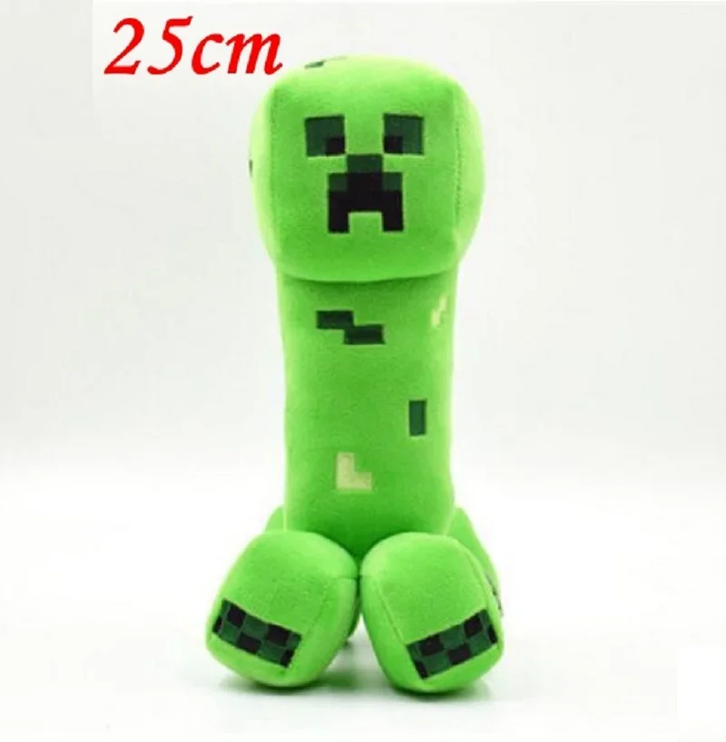 Creeper Мягкие плюшевые игрушки Кукла minecrafte Iron Golem Zombie Enderman Ocelot Pig Ender Dragon Спальня домашний декор плюшевая игрушка