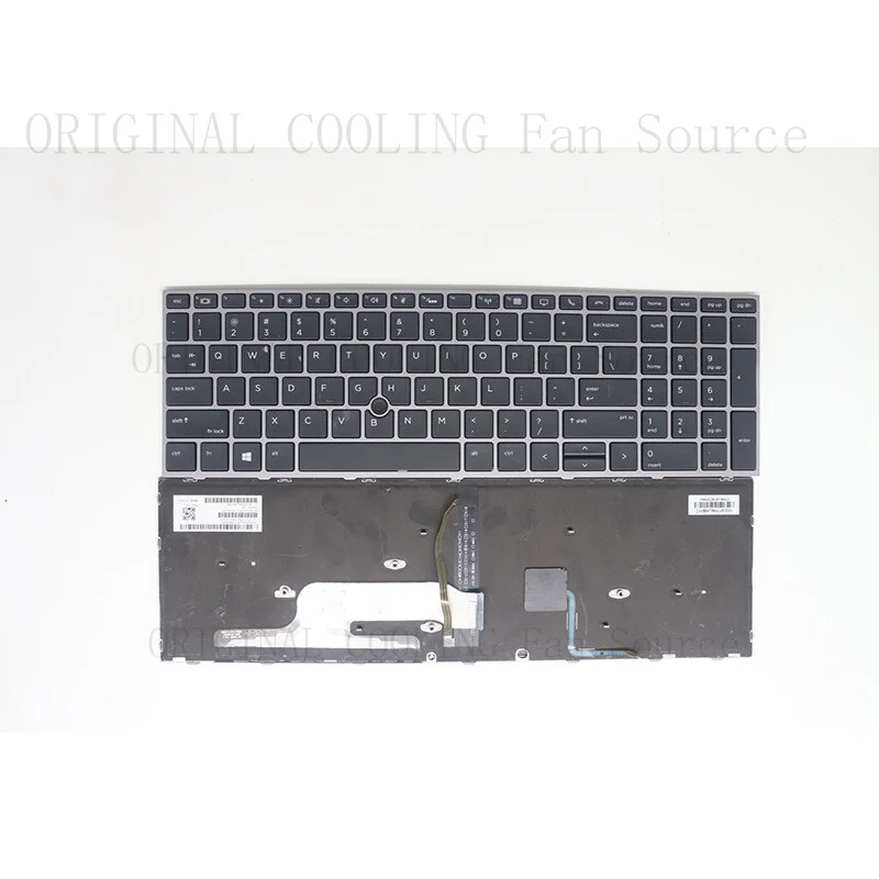 R+  For HP ZBOOK 15 17 G5 with backlight pointing stick keyboard L12764-001