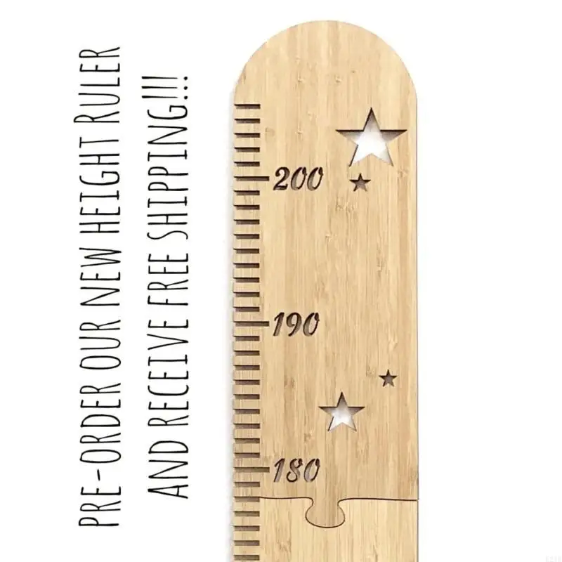 1Set Kids Height Growth Chart Ruler Practical Girl Boys Measuring Accessories 
