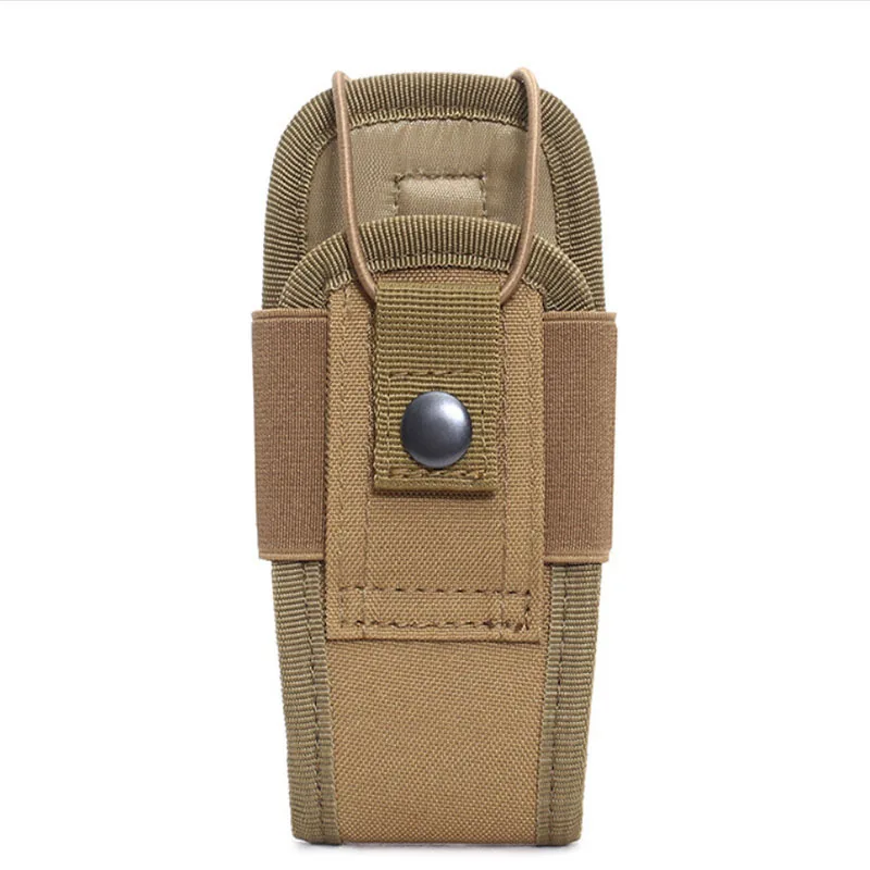 

Hoyoo Outdoor Tactical Walkie-Talkie Pouch MOLLE Accessory Bag Multi-functional Radio Belt Clip Protective Case Camoufl Pack