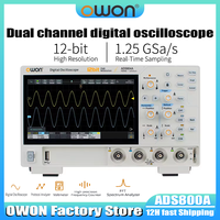 OWON ADS800A Oscilloscope Multimeter 100MHz Bandwidth 1GSa/s 7-Inch TFT LCD Automatic Waveform Acquisition USB/PC Interface