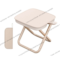 Ultra-light fishing stool, outdoor picnic camping folding chair, portable travel seat, convenient to carry folding chair.