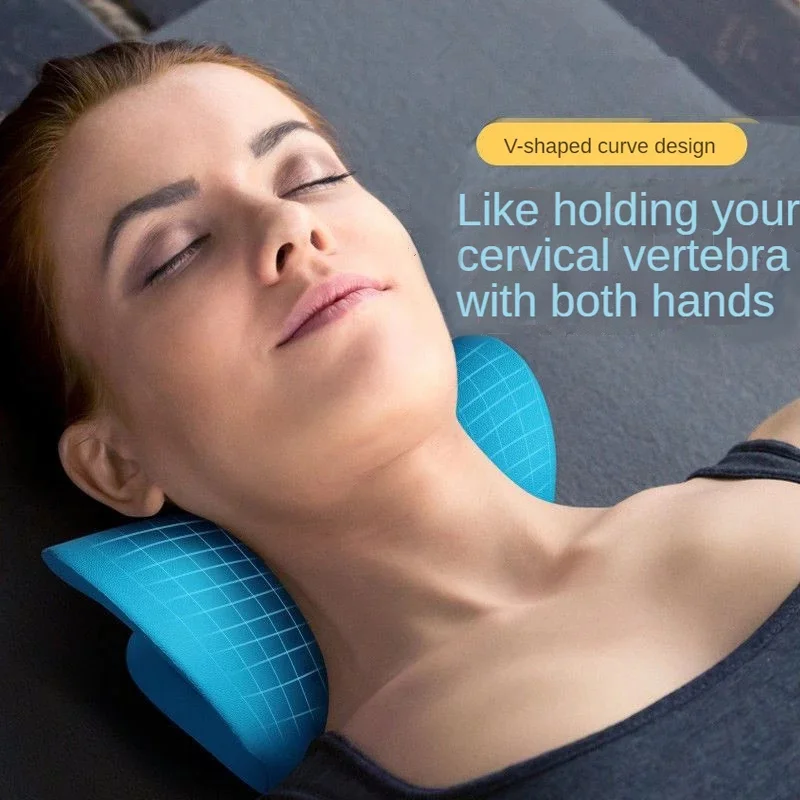 Almofada De Correção De Coluna Cervical, Massageador De Pescoço, Relaxador Do Ombro, Relaxamento Muscular Cervical, Massagem Do Ombro