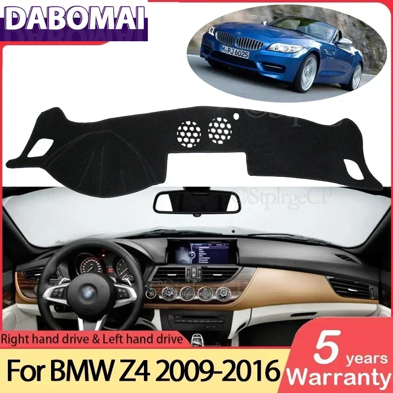 

Противоскользящий анти-УФ-коврик для приборной панели, козырек от солнца, коврик для защиты ковров, аксессуары 2012 2014 2015 для BMW Z4 E89 2009 ~ 2016