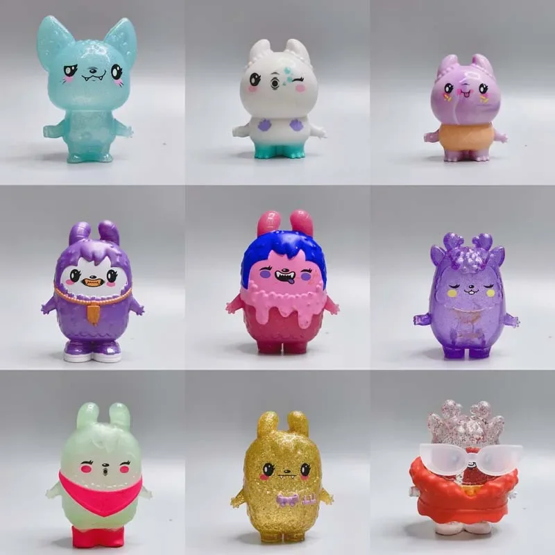 New Pop My Dig Slime Icecream Monster Figure Change Color Model Limite Rare Collect Blind Bag Toy For Kid Girl Factory Defect