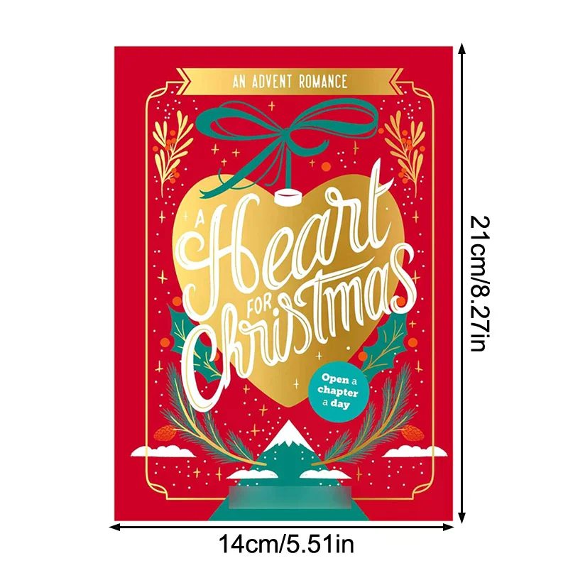 24 يومًا من كتاب تقويم قدوم الحب لعيد الميلاد ، تقويم الممور 2025,24 يومًا ليلة عيد الميلاد كتاب قصة حب هدية للأزواج #6