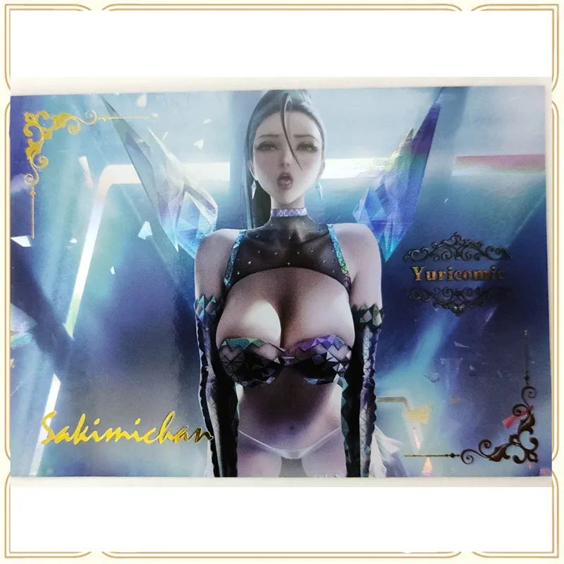 Anime Goddess Story ACG SAC Sexy Card Zelda Shihouin Yoruichi Kaisa Collection Card Toys for boys Christmas birthday present