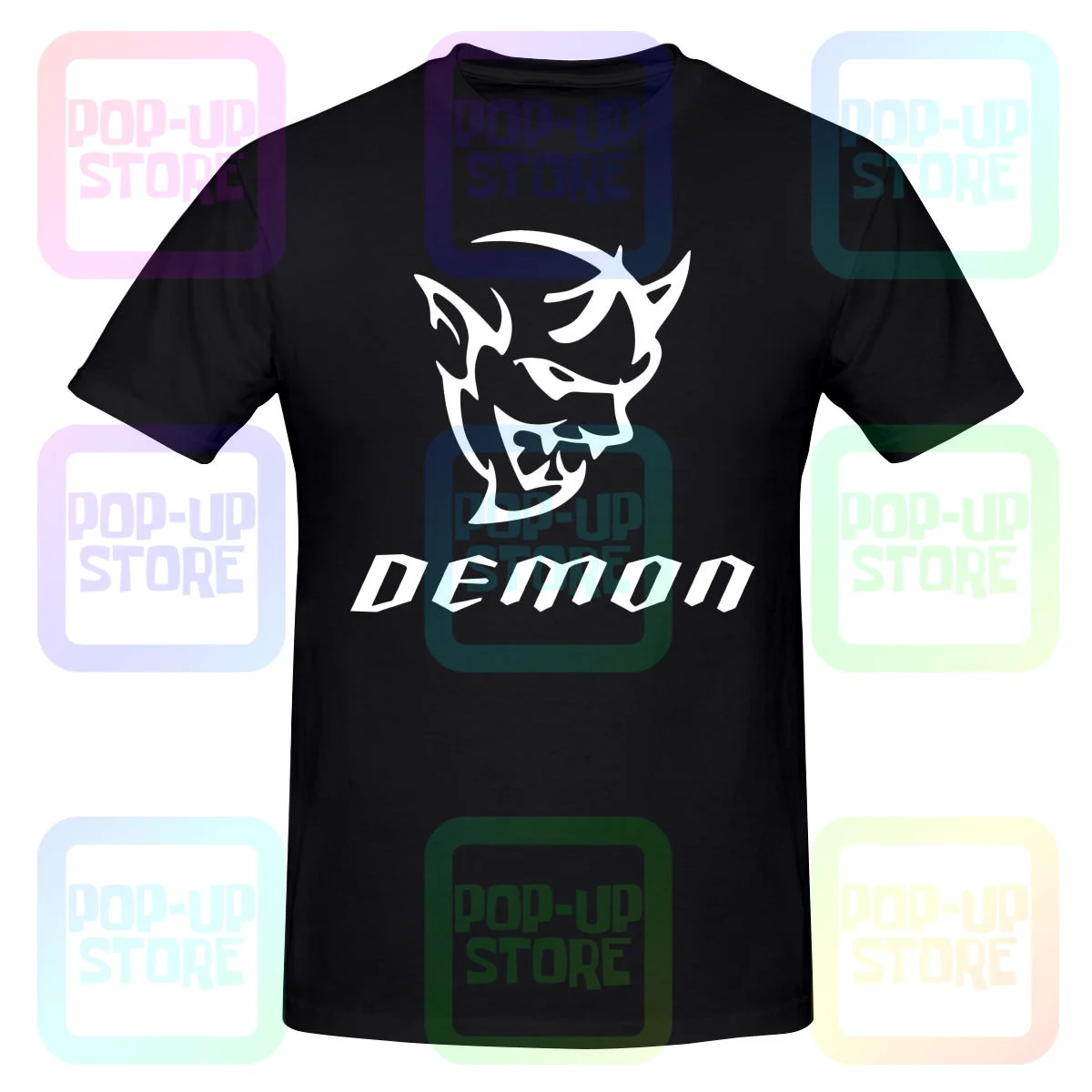 Camiseta con estampado de Dodge Demon Srt Challenger, camiseta Hipster de alta calidad