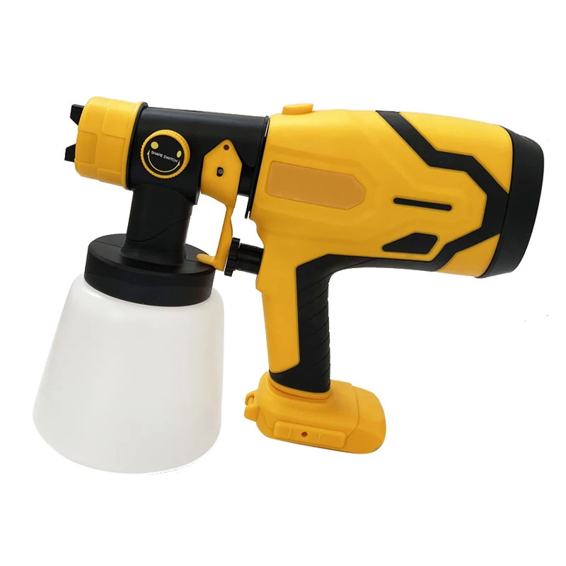 New 800ML Cordless Electric Spray Gun Portable Paint Sprayer High Power Auto Furniture Coating Airbrush For Dewalt Battery