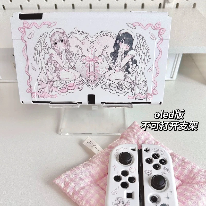 Etui ochronne Angel Girl Switch, miękka obudowa ochronna na kontroler NS2 NSOLED — zdjęcie produktu 6