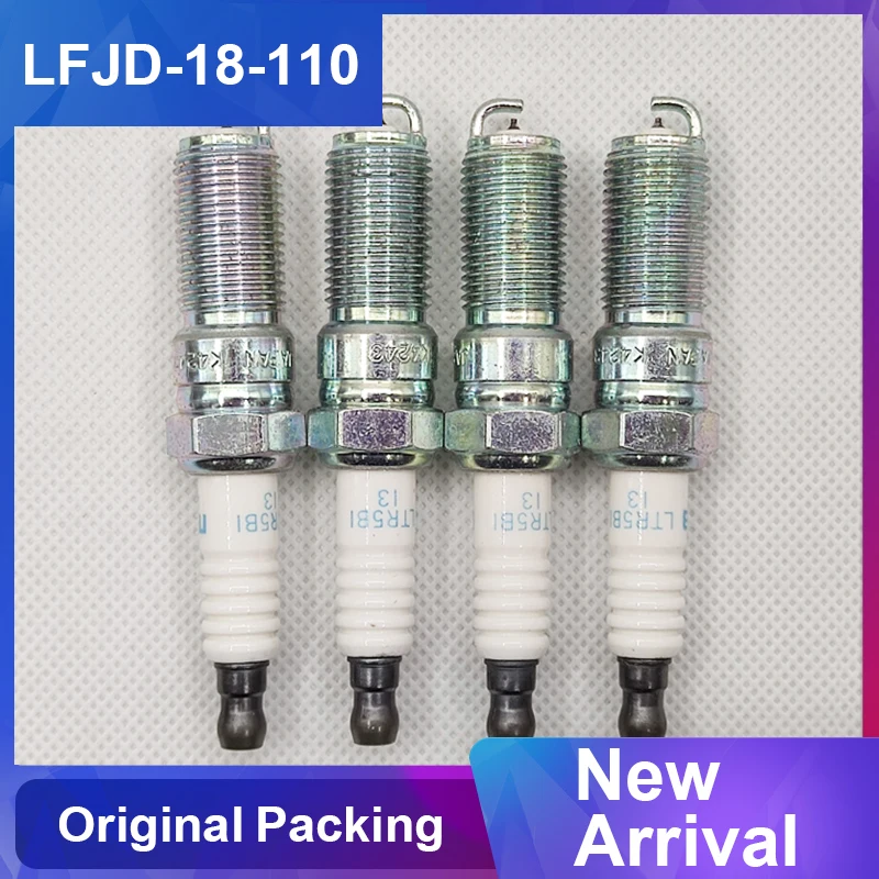 

20 шт. иридиевых свечей зажигания LFJD-18-110 LTR5BI13 для Mazda 3, 5, 6, CX-7, Tribute 2.0L, 2.3L, 2.5L (LFJD 18 110, LTR5BI-13, LFJD18110)