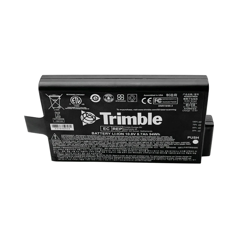 Новая литий-ионная батарея для 3D лазерных сканеров Trimble TX6 и TX8