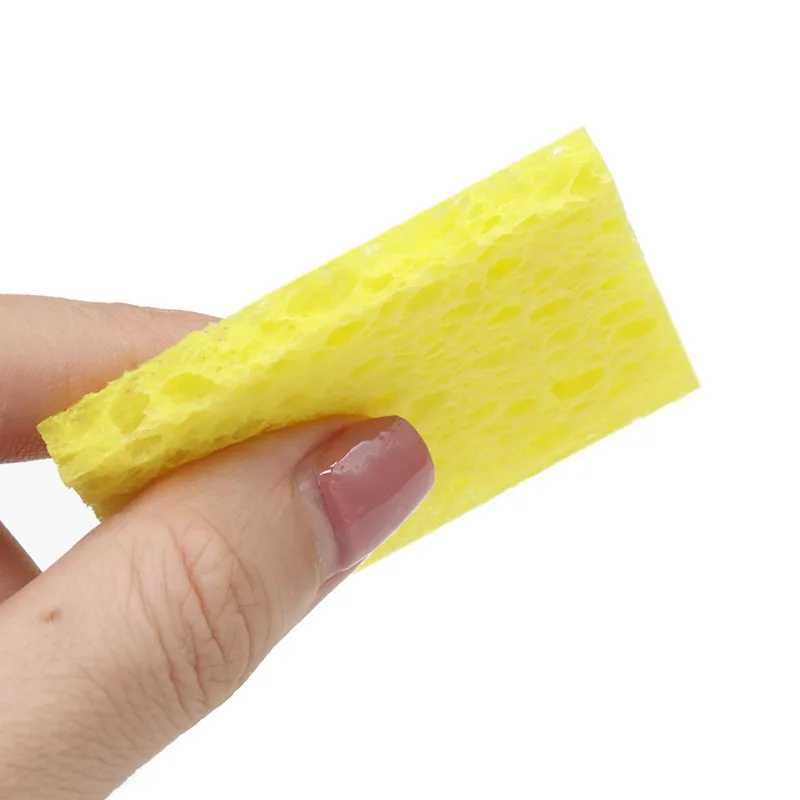 5/10Pcs Tin free Cotton Square Sponge High Temperature Resistant Welding Cleaning Sponge