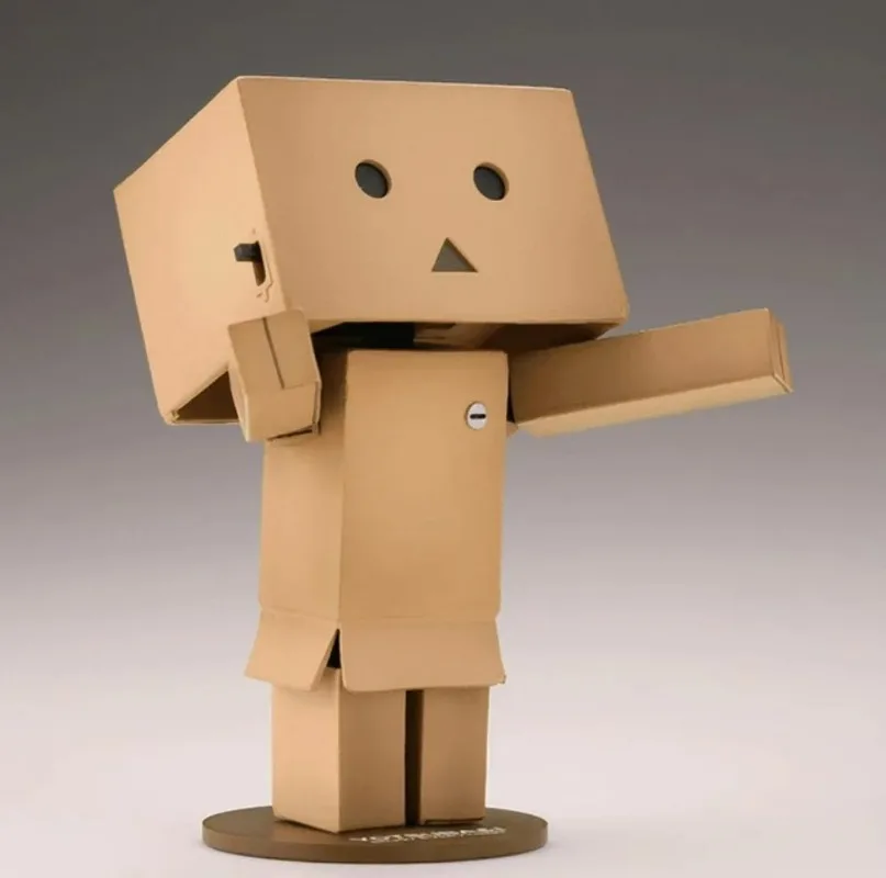 In Stock KAIYODO Revoltech Danboard Mini Light-up 9.5cm Action Figure Model Collection Gift