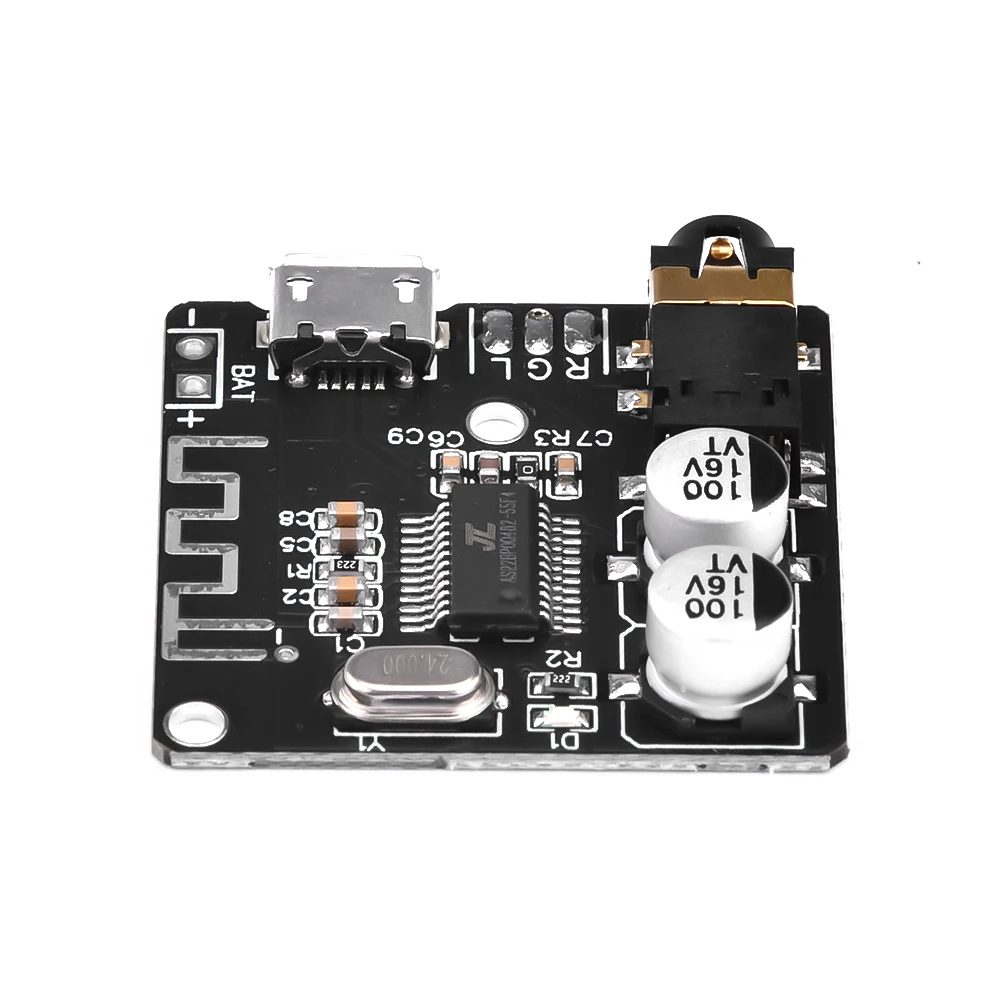 VHM-314 Bluetooth Audio Receiver Board Wireless Stereo Music Module Bluetooth-Compatible5.0 MP3 Lossless Decoder Amplifier Board