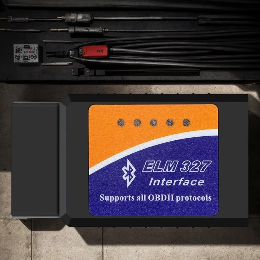 

1 шт. Bluetooth OBD2 сканер V2.1-беспроводной автомобильный диагностический инструмент (совместим с Android, Windows и iOS)