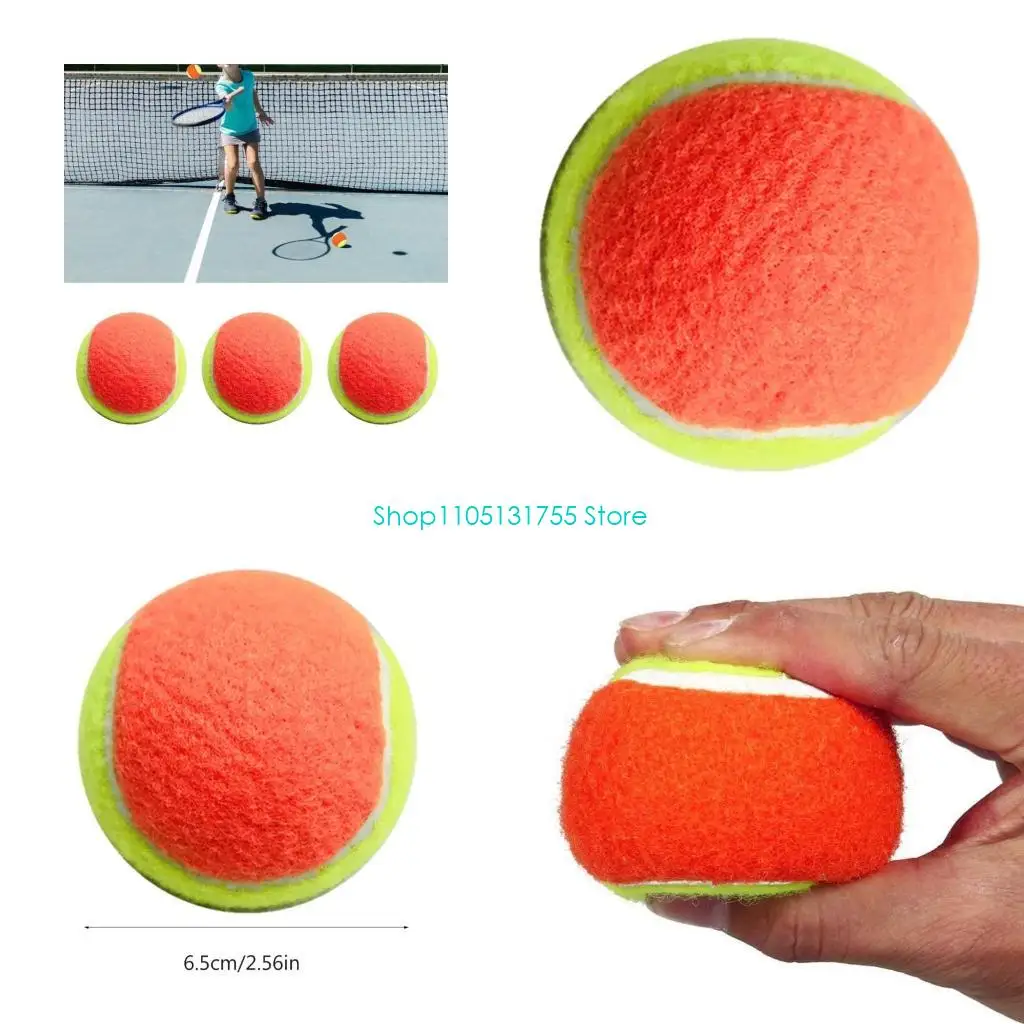 

K0EF 3 шт. теннисные мячи для начинающих, тренировочные мячи, теннисные мячи для собак, теннисные мячи