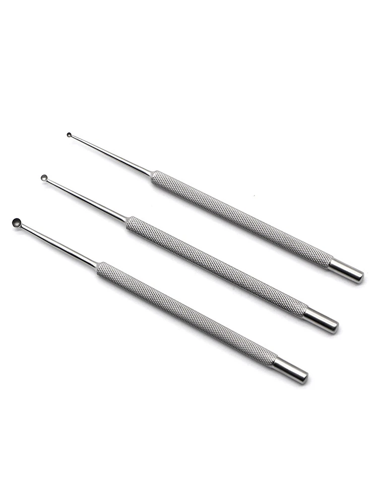 Micro Ophthalmic Instruments Soft Wart Curette Medical Double Headed Tarsal Gland Dermatology Surgical Tool