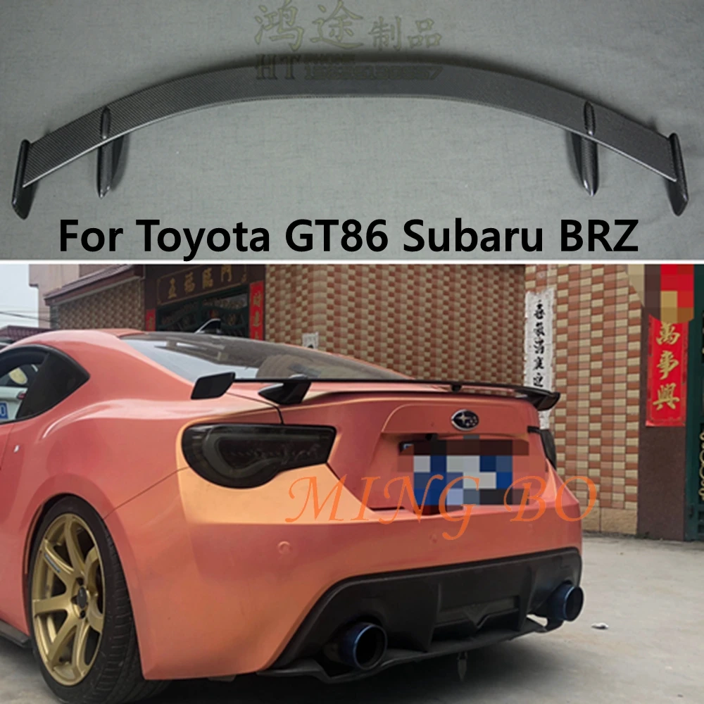 For Toyota GT86 Subaru BRZ Scion FR-S 2012 2013 2014 2015 2016 2017 SARD Style Carbon Fiber CAR REAR TRUNK Lip spoiler