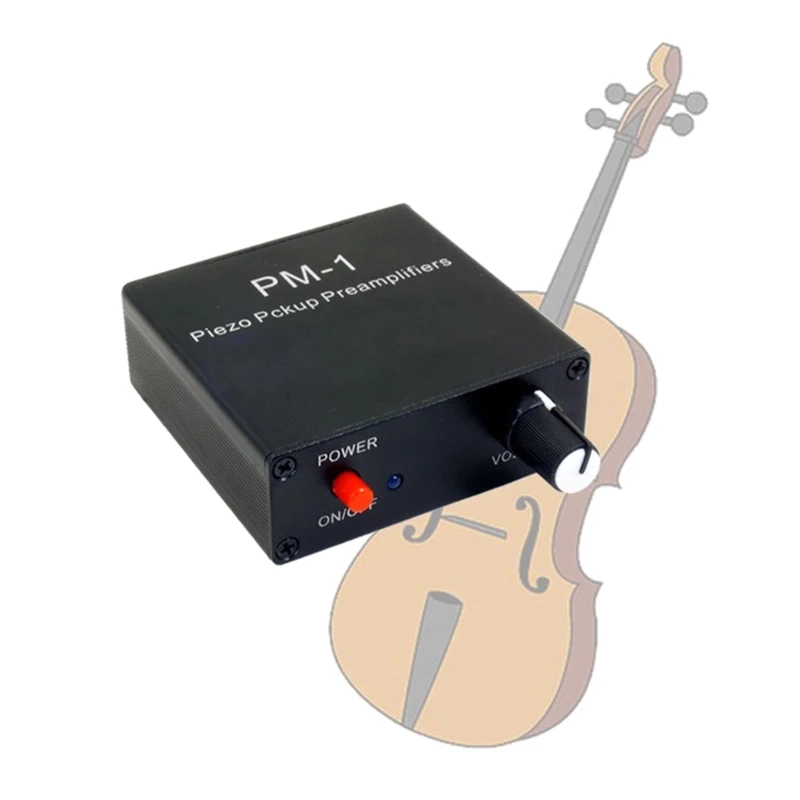 Preamplificatore pickup PM-1 Piezo per chitarra musicale Big Violin Piezo Pickup Amplificatore K1KF