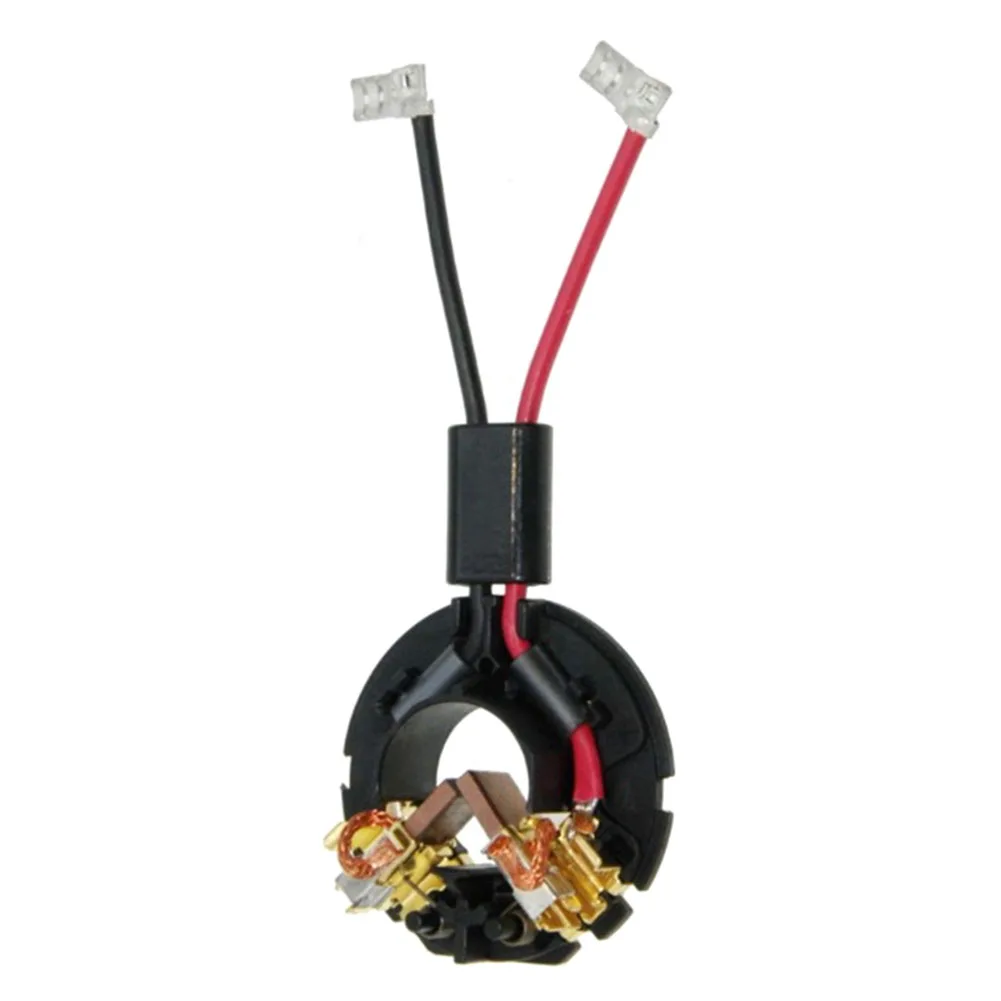 For Power Tool Repair Black Carbon Brush Holder Precise Fitment Black Finish Compact Design Lightweight Material