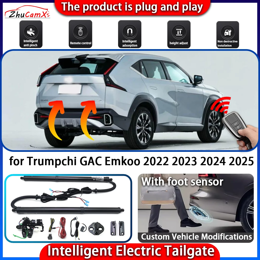 Smart Powered Tailgate System for Trumpchi GAC Emkoo 2022 2023 2024 2025 Automatic Intelligent Electric Trunk Lift Control Kit