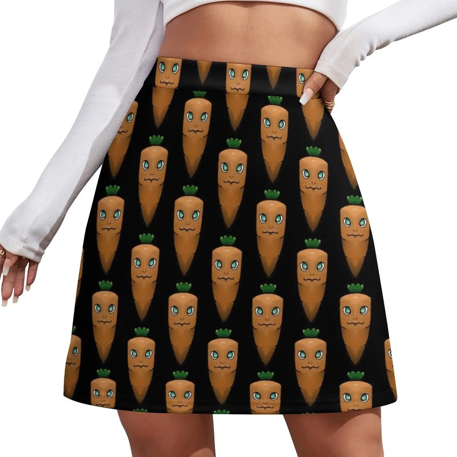 Dapper Carrot Mini Skirt fairy core Women's clothing Korean clothing women's clothing korea stylish