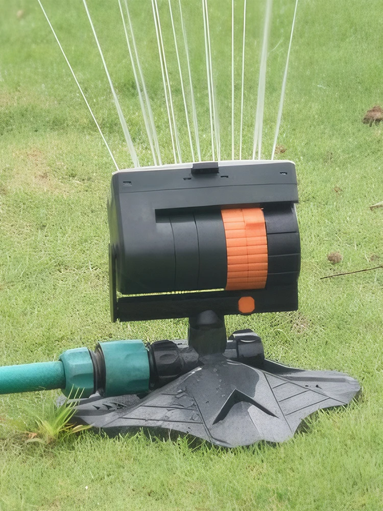 

Мини-осциллирующий спринклер, регулируемый спринклер для газона с большим покрытием, 16-отверстие, система полива для орошения для наружного двора и сада