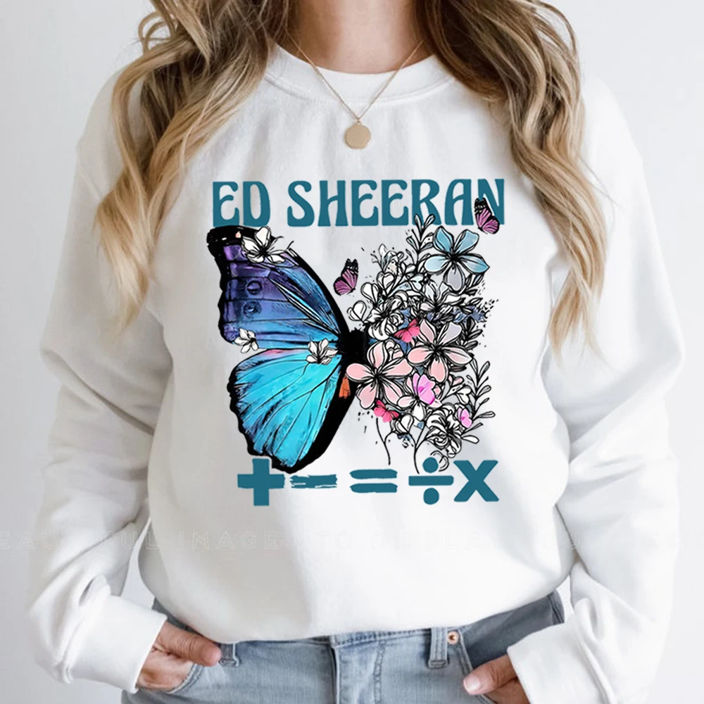 

Ed Sheeran Oversized Sweatshirt Ed Sheeran The Mathematics Tour Crewneck Hoodie Ed Sheeran Fan Gift Casual Pullover Tops Unisex