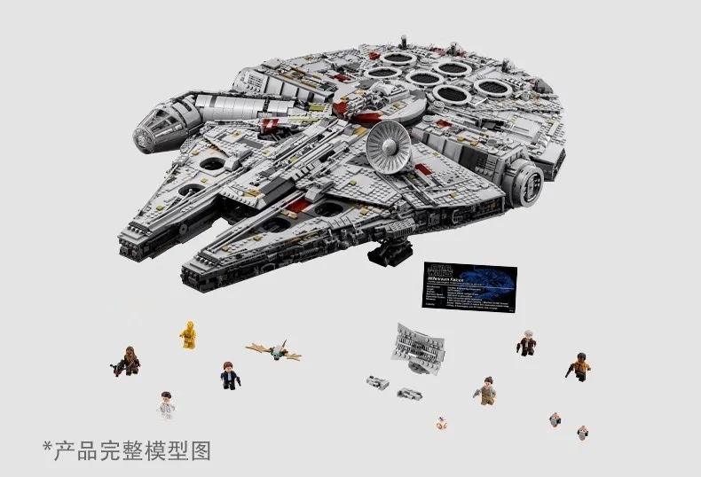 The Millennium Ultimate Collector\'s Destroyer 05033 5265PCS 10179 Series Building Blocks Bricks