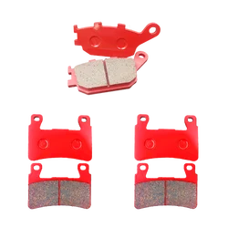 High quality motorcycle front and rear brake pads for Honda CBR 600 F4 F4i CBR929 CBR954 FIREBLADE CBR900 RR VTR