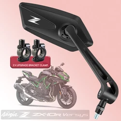 For KAWASAKI Z Z400 Z900 Z800 Z750 Z650 Z300 Z1000SX Adjustable Rearview Side Mirrors Accessories Motorcycle Rear view Mirrors