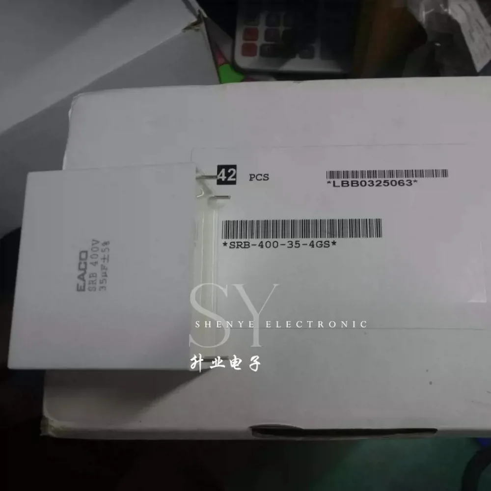 1PCS EACO 35uf 400v 356 J New Power device surge absorption and high-frequency resonance SRB LBB0325063 SRB400354GS